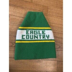 Vintage Philadelphia Eagles Country Knit Winter Hat - 70s 80s Kelly Green beanie